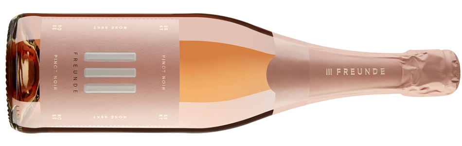 III FREUNDE Pinot Noir Sekt Rosé