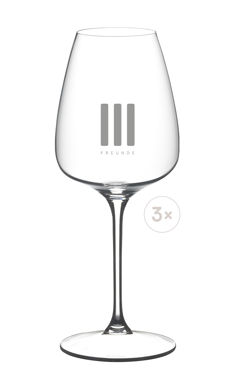 III FREUNDE × RIEDEL Weinglas Set