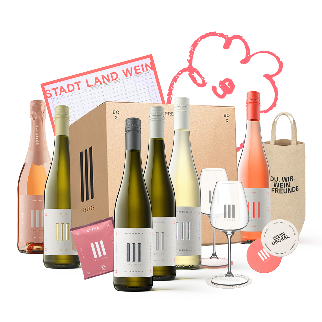 III FREUNDE Spring Box